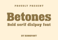 Betones Font - Featured Image