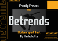 Betrends Font - Featured Image