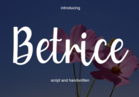 Betrice Font - Featured Image