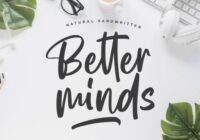 Better Minds Font - Featured Image