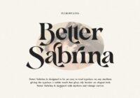 Better Sabrina Font - Featured Image
