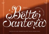 Better Santeria Font - Featured Image