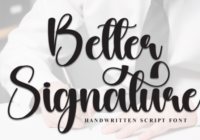 Better Signature Font - Featured Image
