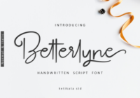Betterlyne Script Font - Featured Image