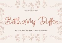 Betthamy Duffoe Font - Featured Image