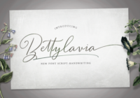 Bettylavia Font - Featured Image