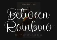 Between Rainbow Font - Featured Image