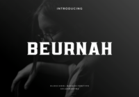 Beurnah Font - Featured Image