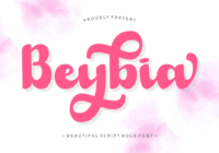 Beybia Font - Featured Image