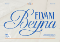 Beyna Elvani Font - Featured Image