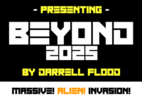 Beyond 2025 Font - Featured Image