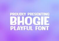 Bhogie Font - Featured Image
