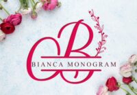Bianca Monogram Font - Featured Image