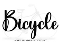 Bicycle Font - Featured Image