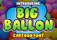 Big Ballon Font - Featured Image