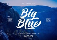 Big Blue Font - Featured Image