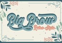 Big Brow Font - Featured Image