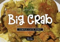Big Crab Font - Featured Image