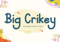 Big Crikey Font - Featured Image