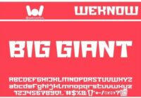 Big Giant Font - Featured Image