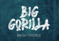 Big Gorilla Font - Featured Image