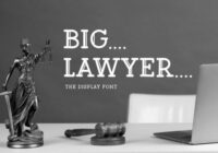 Big Lawyer Font - Featured Image