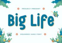 Big Life Font - Featured Image