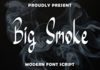 Big Smoke Font - Featured Image
