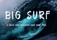 Big Surf Font - Featured Image