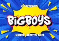 Bigboys Font - Featured Image