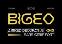 Bigeo Font - Featured Image