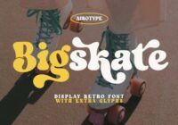 Bigskate Font - Featured Image