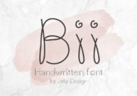 Bii Font - Featured Image