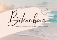 Bikambone Font - Featured Image