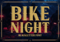 Bike Night Font - Featured Image