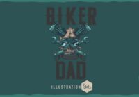 Biker Dad Font - Featured Image