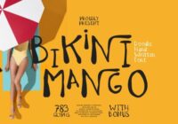 Bikini Mango Font - Featured Image