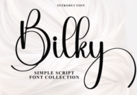 Bilky Font - Featured Image