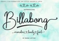Billabong Font - Featured Image