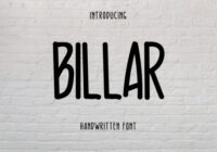 Billar Font - Featured Image