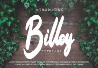 Billey Font - Featured Image