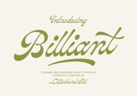 Billiant Font - Featured Image