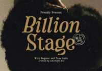 Billion Stage Font - Featured Image