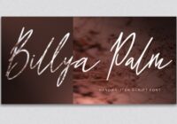 Billya Palm Font - Featured Image