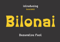 Bilonai Font - Featured Image