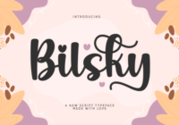 Bilsky Font - Featured Image