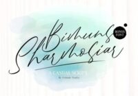 Bimuns Sharmosiar Font - Featured Image