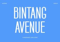 Bintang Avenue Font - Featured Image