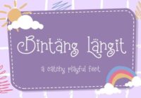 Bintang Langit Font - Featured Image