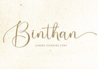 Binthan Font - Featured Image